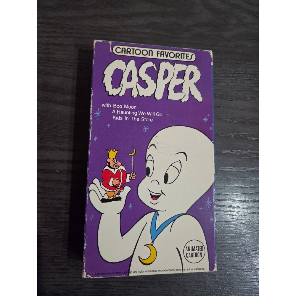 Casper Cartoon Favorites VHS 1992 Diamond Entertainment 13047